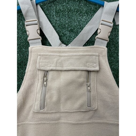 NWT CharmWM Overall Kids Size 130 (8) Pockets Cargo Soft Beige Adjustable - Picture 4 of 14